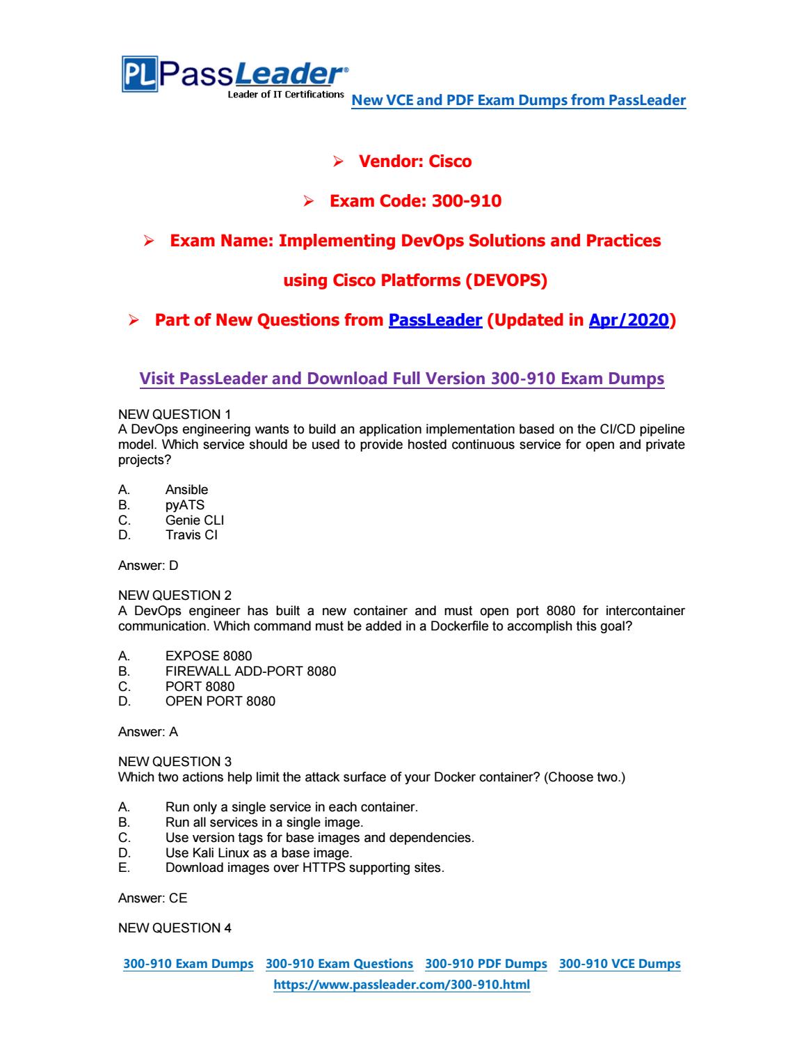 300-910 Simulation Questions - 300-910 New Braindumps Pdf, Dumps 300-910 Download