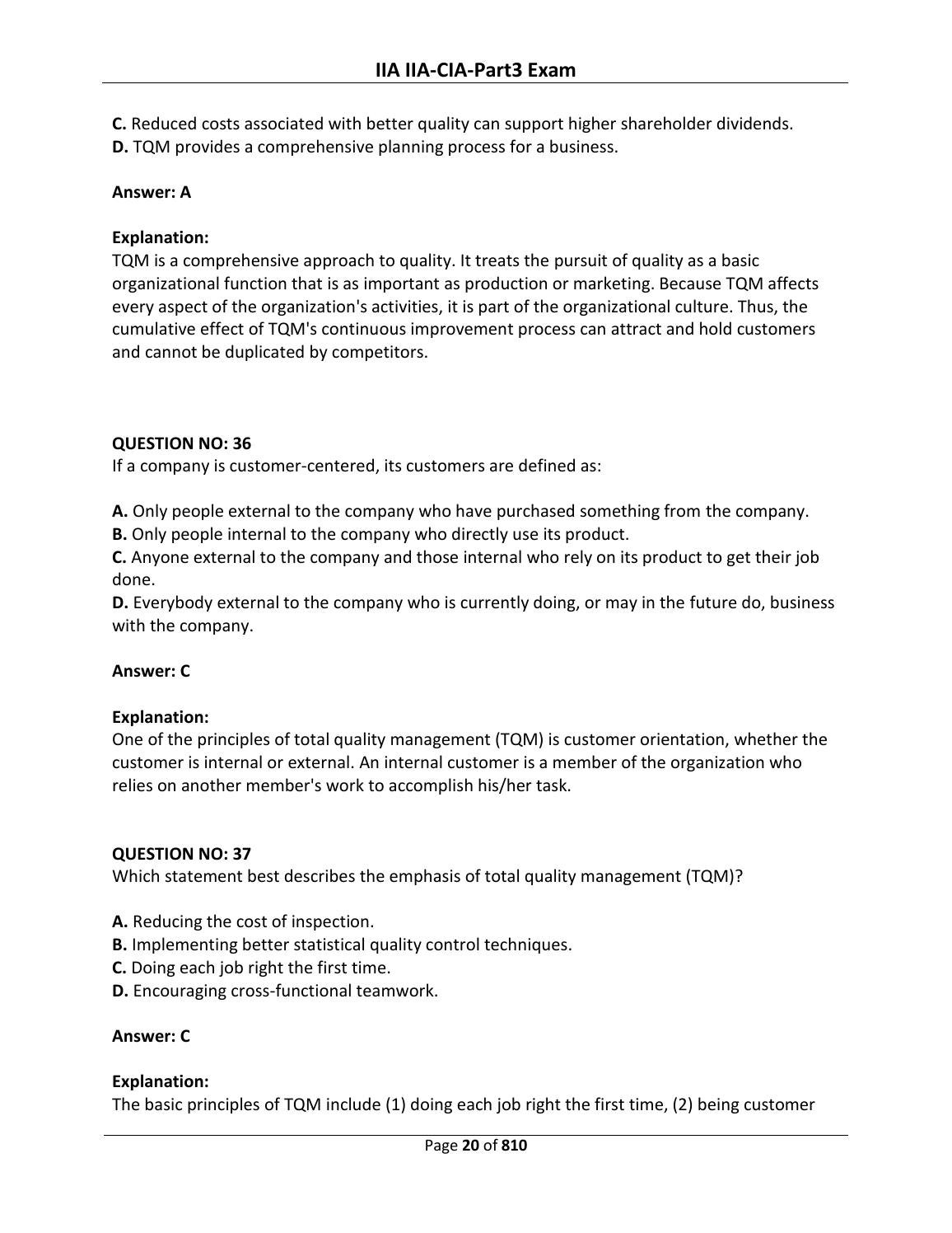 Hot IIA-CIA-Part3 Questions, Free IIA-CIA-Part3 Sample | IIA-CIA-Part3 Valid Test Review