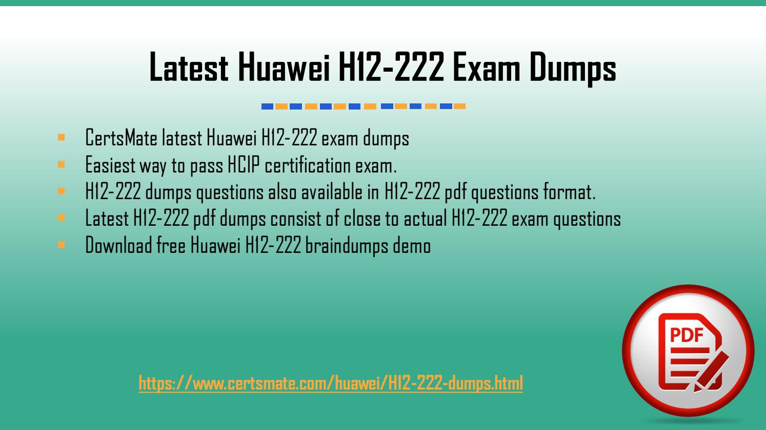 Valid Braindumps H12-425_V2.0 Questions, Huawei New H12-425_V2.0 Exam Test