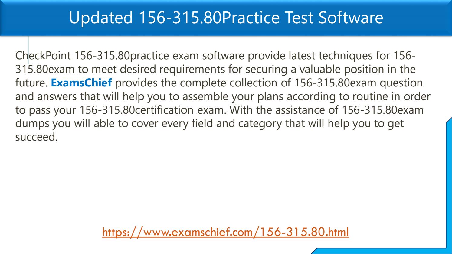 156-315.81 Top Dumps - Exam 156-315.81 Score, 156-315.81 Valid Study Materials