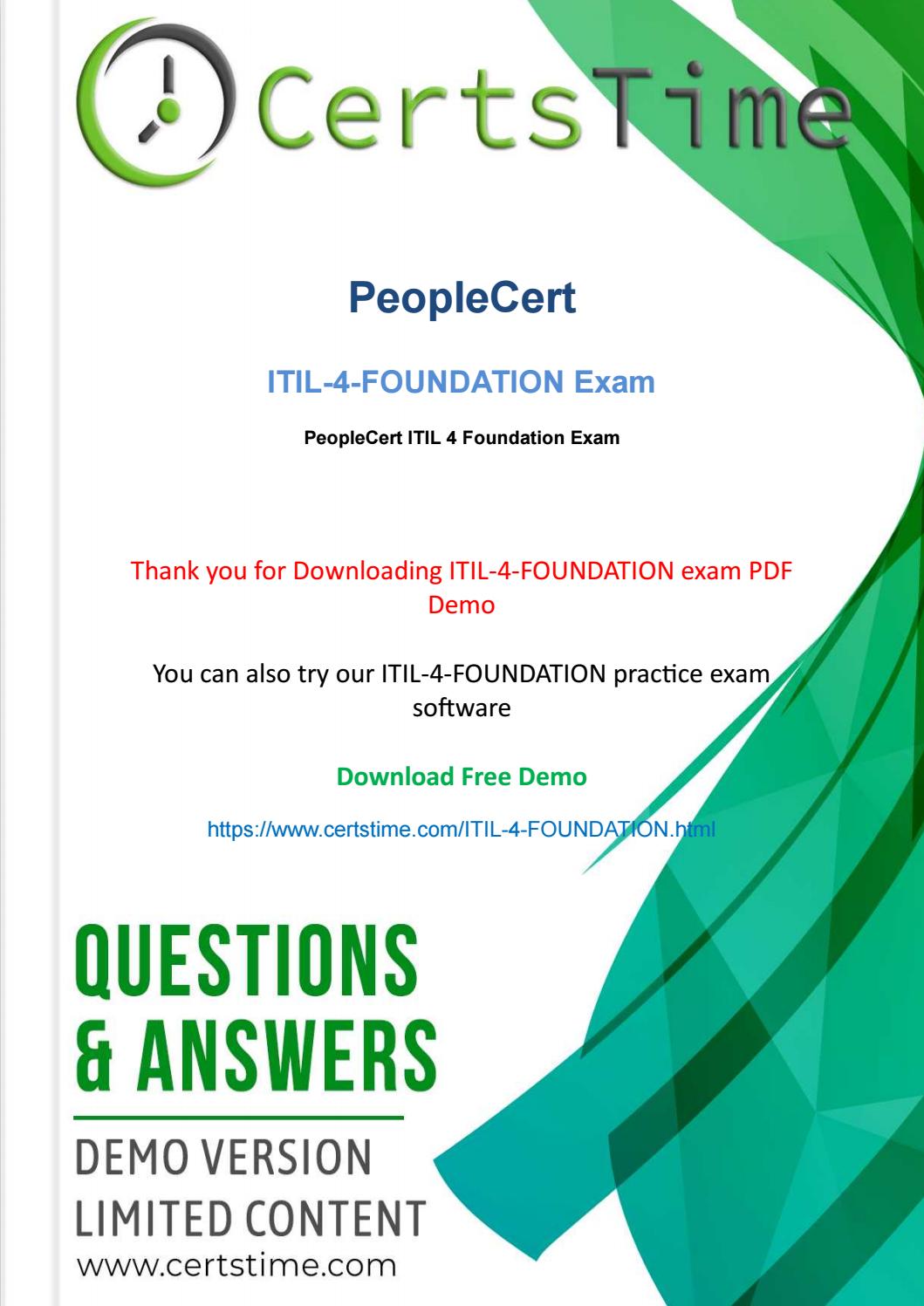 Guaranteed ITIL-4-Foundation Passing | ITIL ITIL-4-Foundation Labs & ITIL-4-Foundation Valid Test Materials