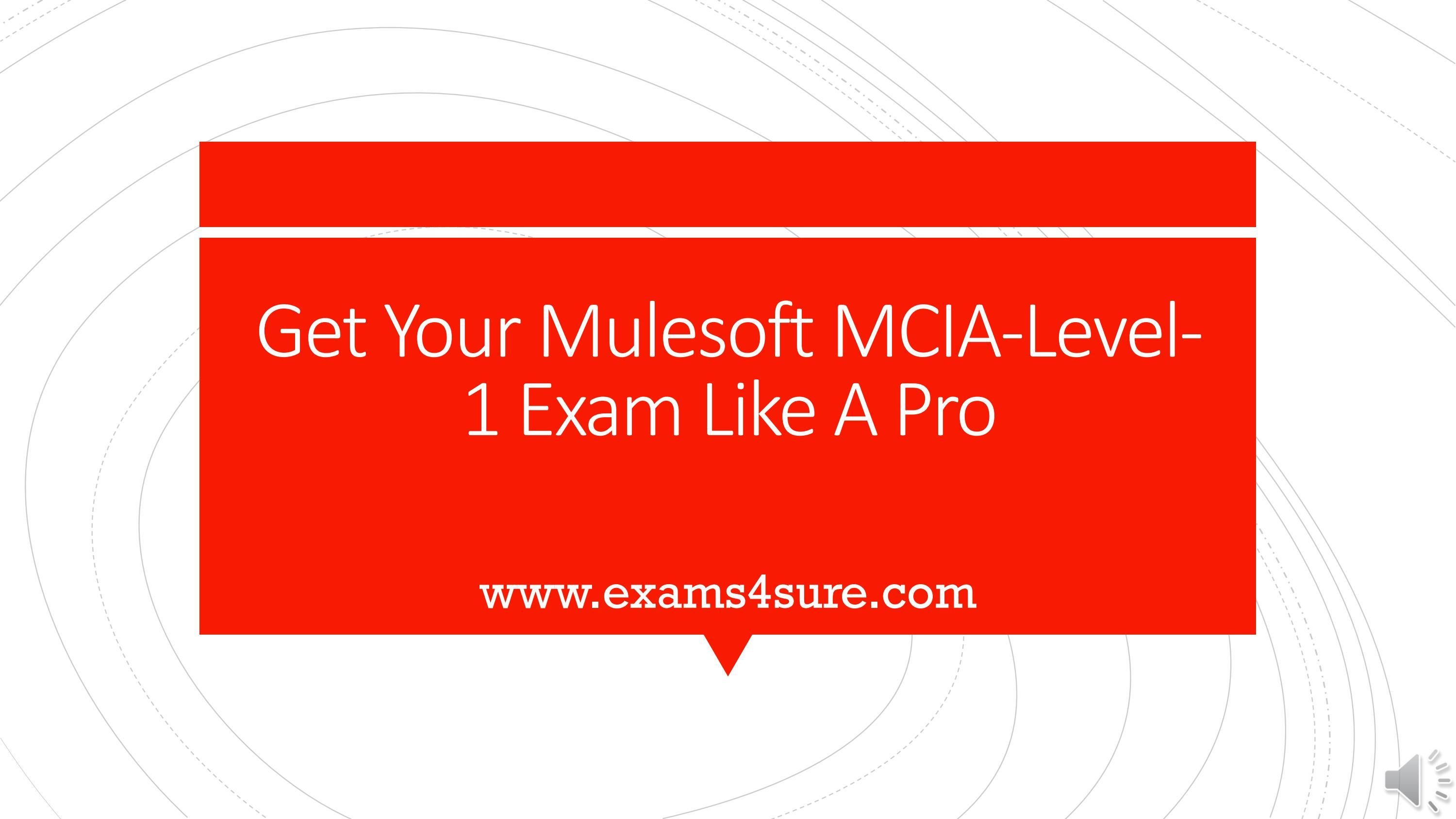 Free MCIA-Level-1 Exam Questions - MCIA-Level-1 Latest Exam Notes, MCIA-Level-1 Test Assessment