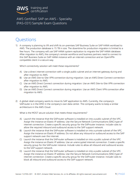 Vce ANS-C01 File, New ANS-C01 Practice Materials | Practice AWS Certified Advanced Networking Specialty Exam Questions