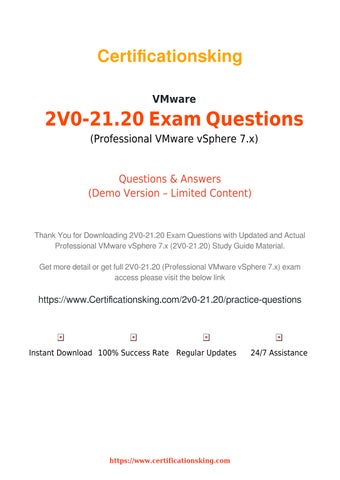 VMware 2V0-21.20 Latest Test Question & Pass 2V0-21.20 Rate