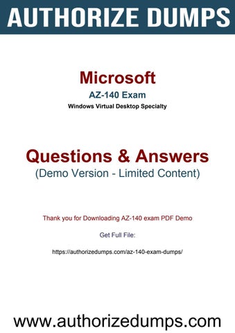 Updated AZ-140 CBT - Exam AZ-140 Discount, Latest AZ-140 Test Voucher