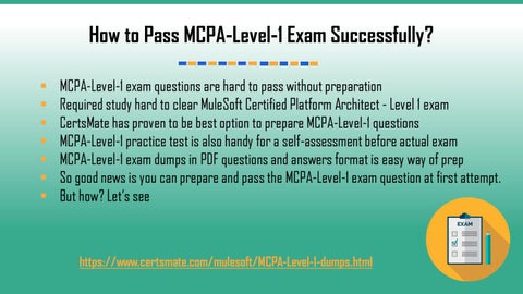 MuleSoft Dumps MCPA-Level-1 Collection - MCPA-Level-1 Exam Voucher