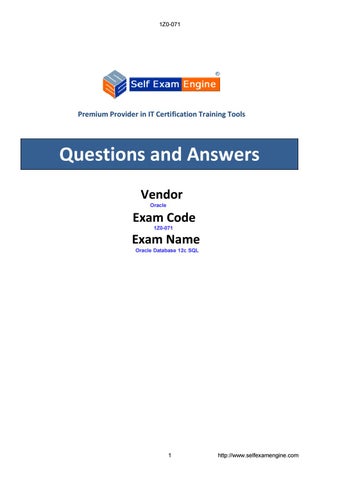 Oracle 1Z0-149 Latest Exam Answers & Valid 1Z0-149 Exam Answers