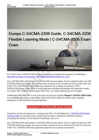 Valid C-S4CPR-2208 Test Topics & SAP C-S4CPR-2208 Reliable Test Camp