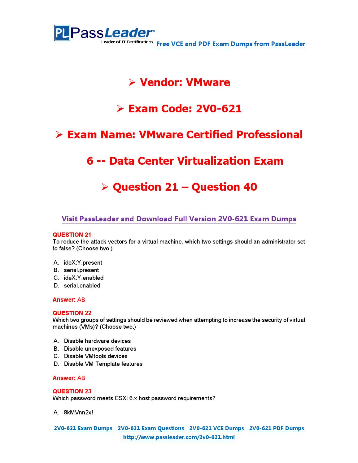 2V0-21.23 Training Materials & 2V0-21.23 Exam Collection Pdf - 2V0-21.23 Exam Questions And Answers