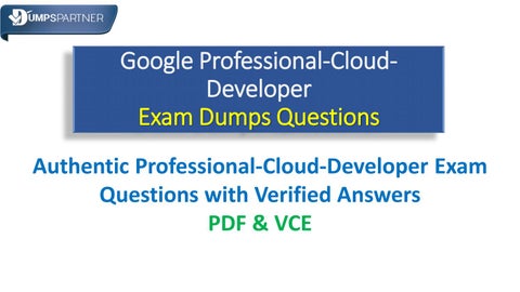 Useful Professional-Cloud-Developer Dumps & Training Professional-Cloud-Developer Materials - Professional-Cloud-Developer Reliable Source