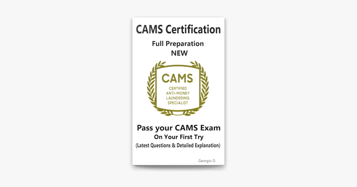 CAMS Relevant Exam Dumps, CAMS Braindump Free | CAMS Cert Guide