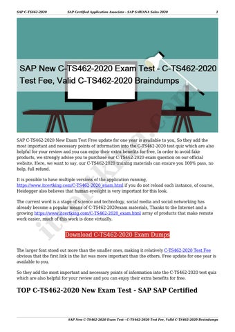 C-TS450-2021 Valid Test Online - C-TS450-2021 Reliable Test Questions