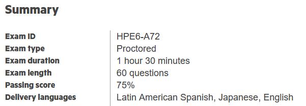 HP HPE6-A72 Test Study Guide | HPE6-A72 Standard Answers