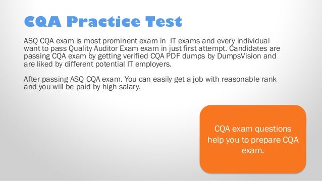 New CQE Test Online & CQE Reliable Test Dumps - Exam CQE Pass Guide