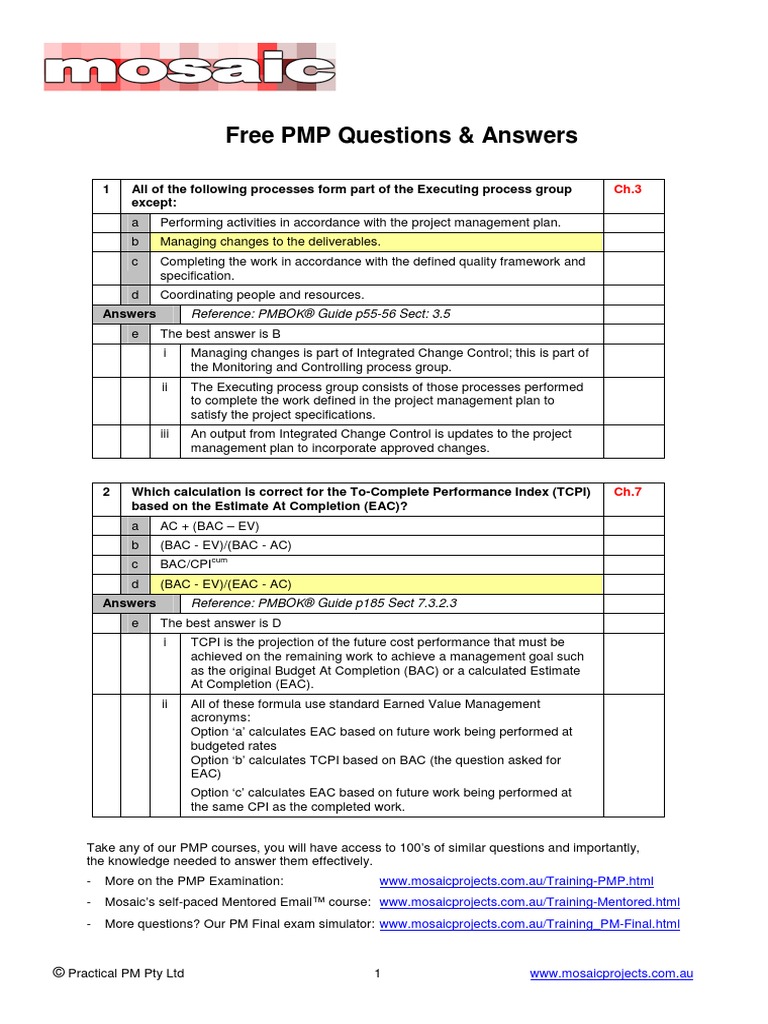 PMI PMP Reliable Test Pdf - PMP Exam Reference