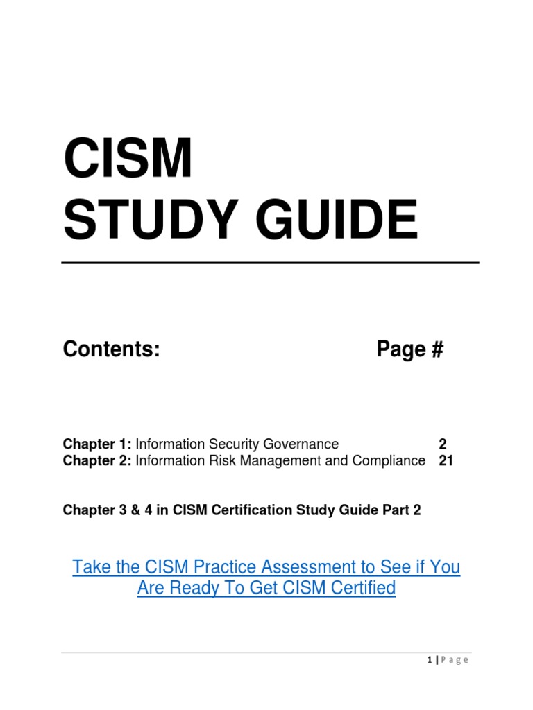 ISACA CISM Reliable Exam Guide, Detailed CISM Study Dumps