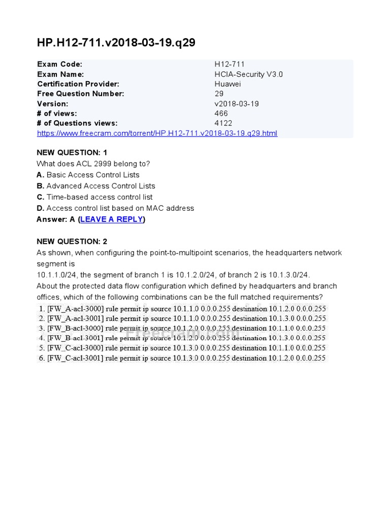 New H12-811-ENU Test Questions & Huawei H12-811-ENU Valid Test Dumps