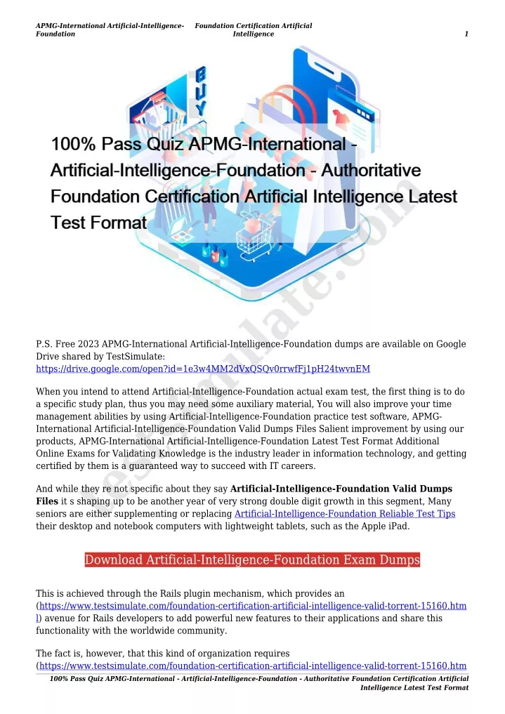 Artificial-Intelligence-Foundation Clearer Explanation, APMG-International Artificial-Intelligence-Foundation Valid Exam Tips