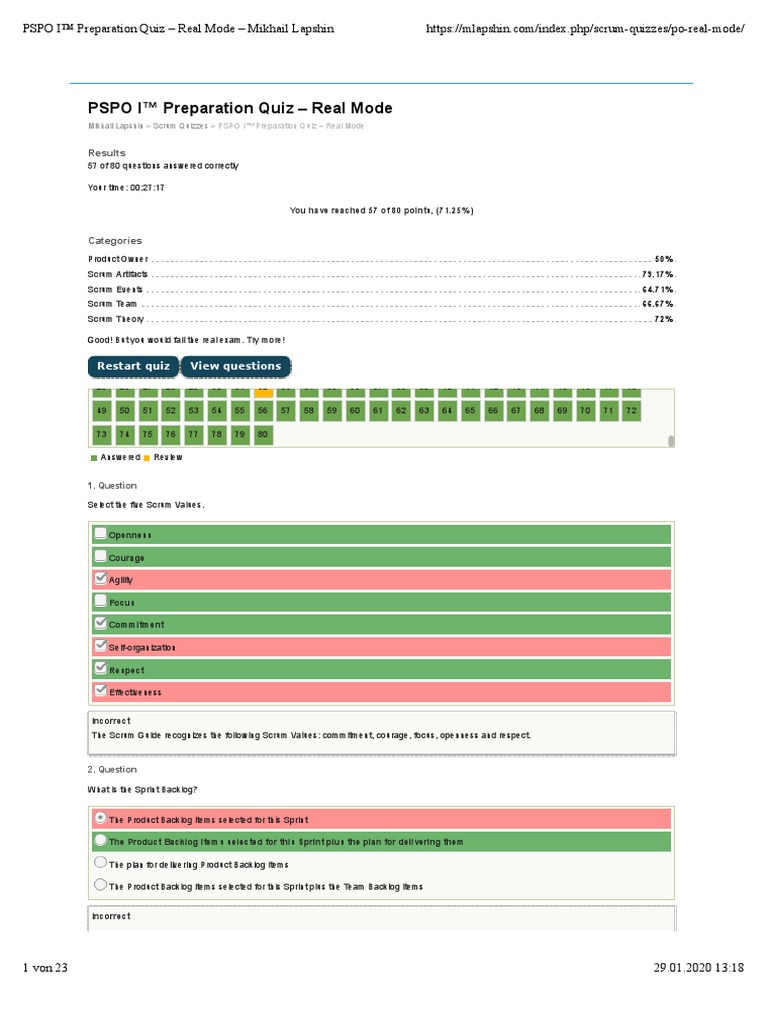 Scrum PSPO-II Exam Exercise, Valid PSPO-II Learning Materials