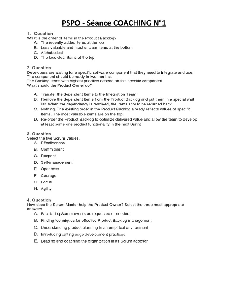 PSPO-II Latest Study Plan - New PSPO-II Test Book, PSPO-II Examcollection