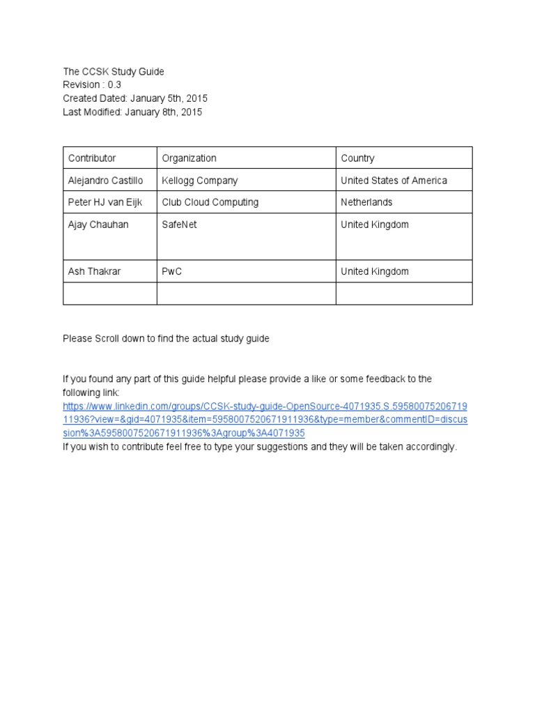 Cloud Security Alliance High CCSK Passing Score, CCSK Exam Paper Pdf