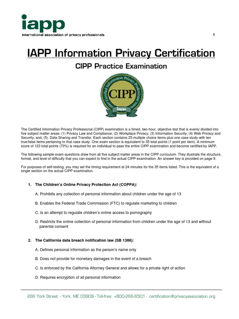 CIPP-US Associate Level Exam, IAPP Real CIPP-US Braindumps