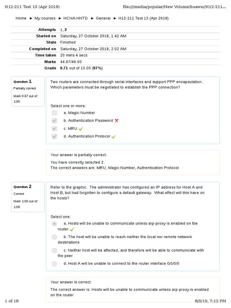 H12-811-ENU Hottest Certification & H12-811-ENU Reliable Exam Question