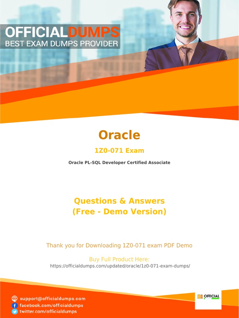 Oracle Updated 1z1-071 Demo - New 1z1-071 Exam Preparation