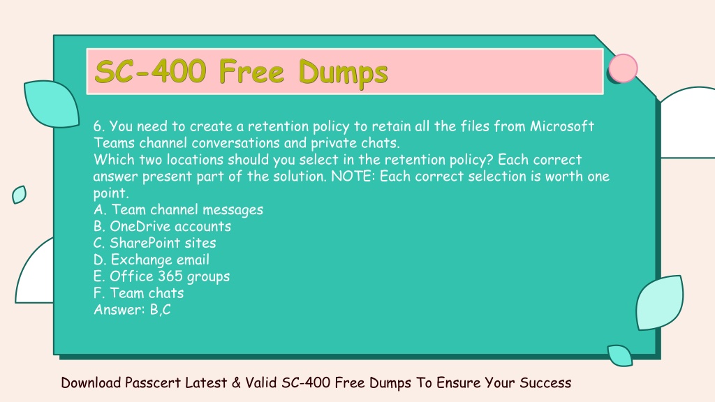 SC-400 Certification Dump - Microsoft SC-400 Reliable Test Dumps