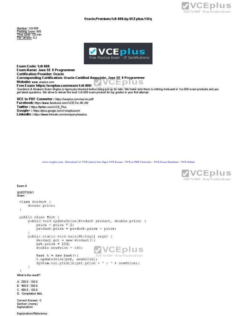 1z0-808 Lead2pass Review | 1z0-808 Exam Topic & 1z0-808 Study Demo