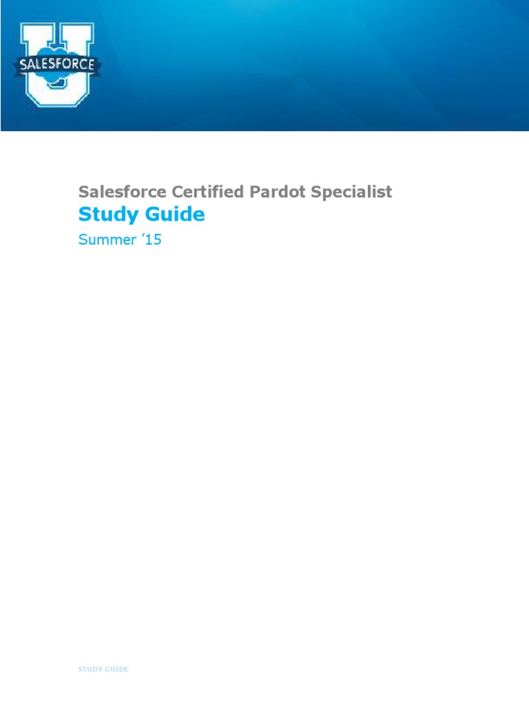 Pardot-Specialist Test Pass4sure & Salesforce Pardot-Specialist Latest Practice Materials