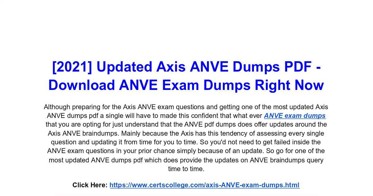 ANVE Actual Tests | Reliable ANVE Real Exam & ANVE Trustworthy Dumps