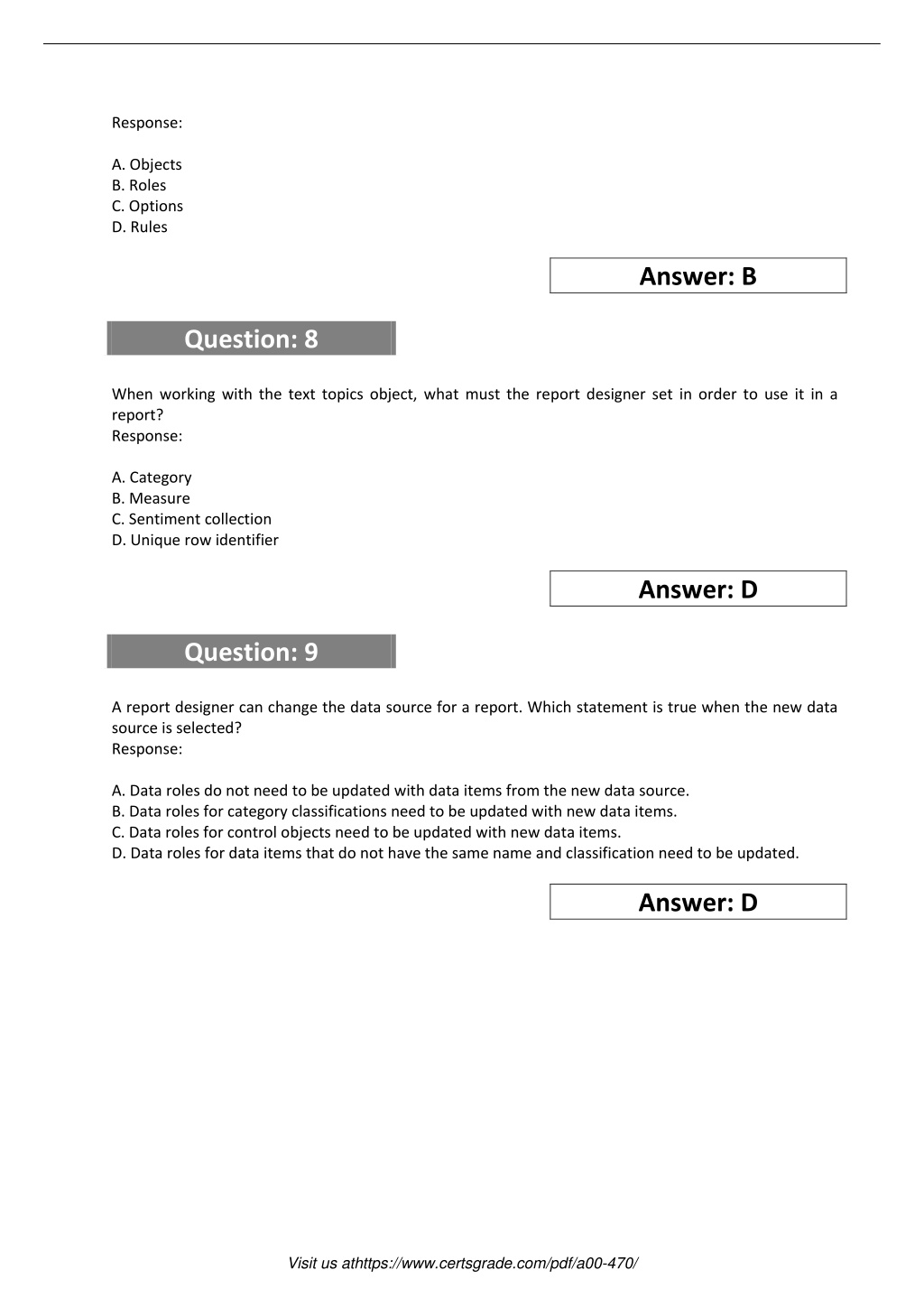 New A00-470 Exam Camp | A00-470 Braindumps Pdf & A00-470 Training Tools