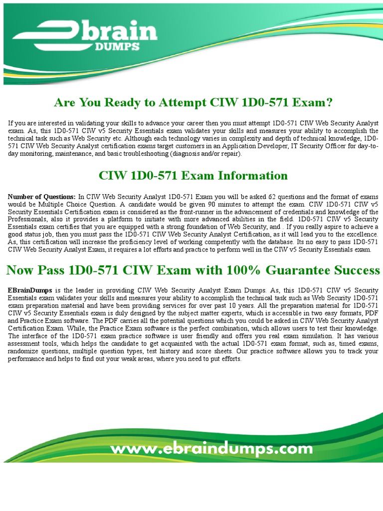 CIW Reliable 1D0-622 Test Sims - Test 1D0-622 Pattern