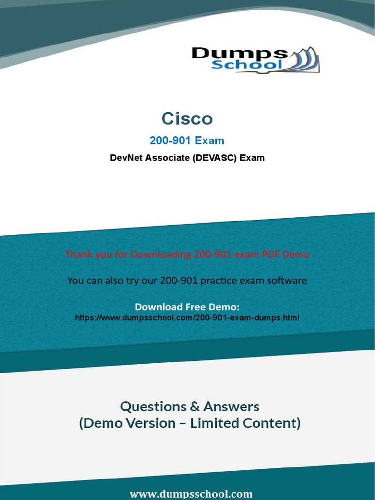 Cisco 200-901 Pdf Free - 200-901 Dumps Collection, 200-901 Popular Exams