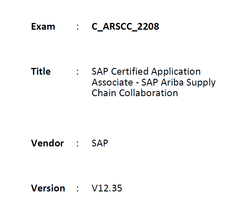 Exam C-ARSCC-2208 Overviews & Sample C-ARSCC-2208 Questions Answers - C-ARSCC-2208 Labs