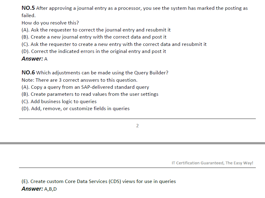 100% C-S4CFI-2208 Correct Answers - Brain C-S4CFI-2208 Exam, C-S4CFI-2208 Latest Materials