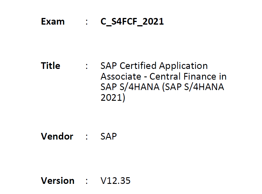 Pass C-S4FCF-2021 Test Guide - SAP Exam C-S4FCF-2021 Simulator Online