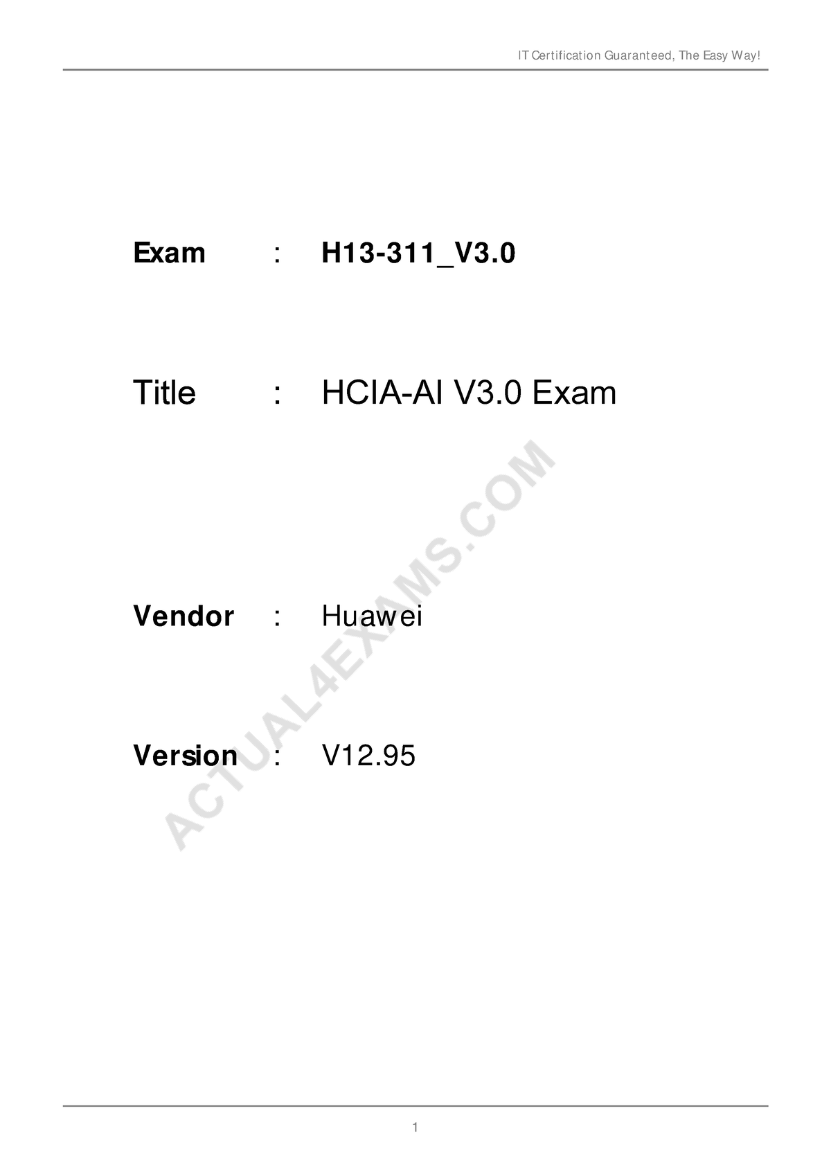 H13-311_V3.5 Online Training Materials - H13-311_V3.5 Latest Dumps Ppt