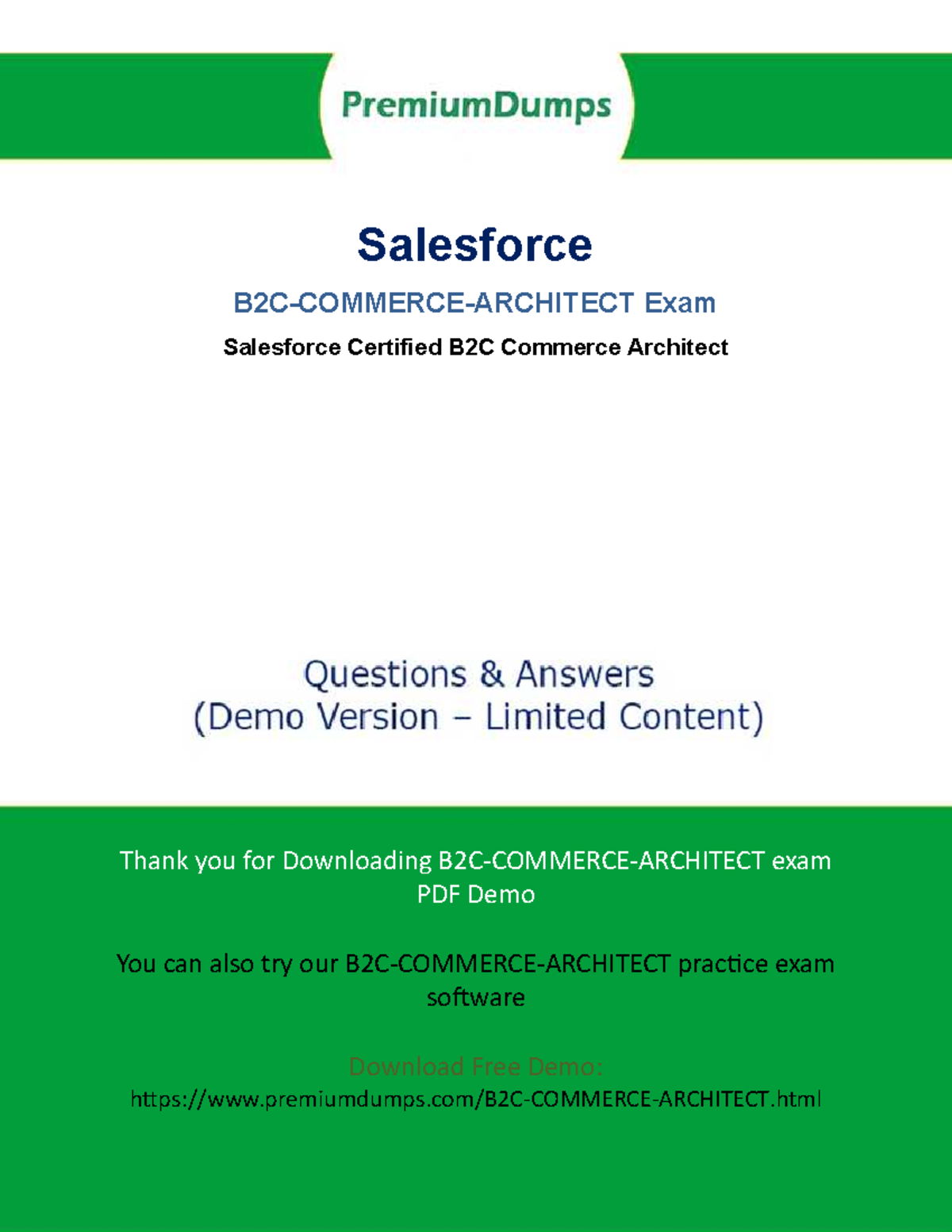 B2C-Commerce-Architect Detailed Study Dumps, B2C-Commerce-Architect Exam Simulator | B2C-Commerce-Architect Test Free