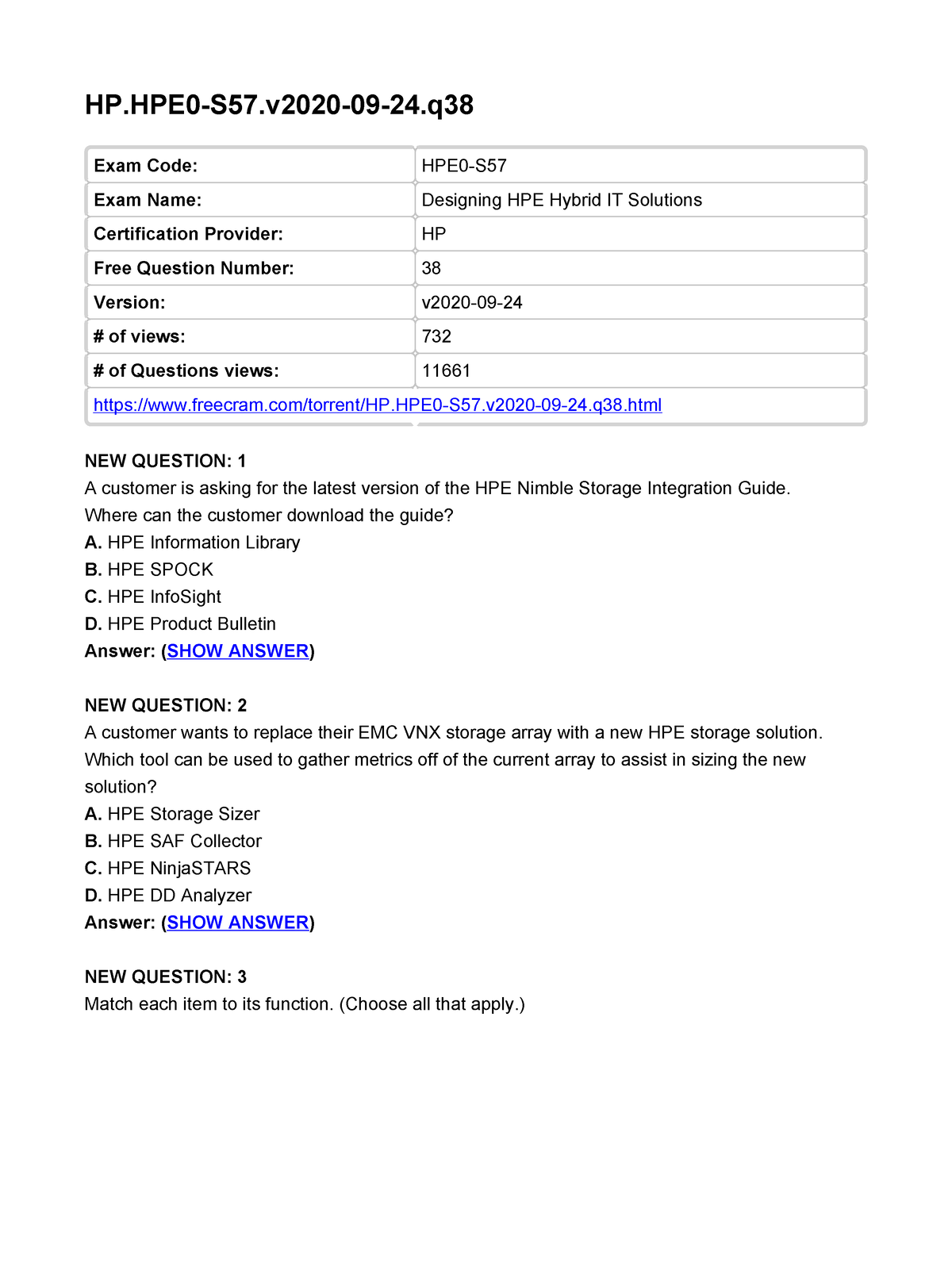 2024 Reliable HPE0-V27 Dumps Ppt & HPE0-V27 Latest Braindumps Files