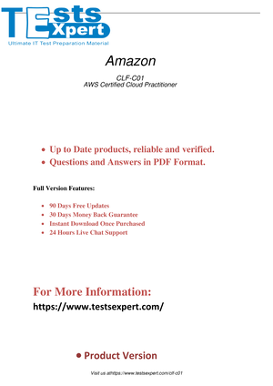 Amazon CLF-C01 Training Tools | CLF-C01 Latest Exam Guide