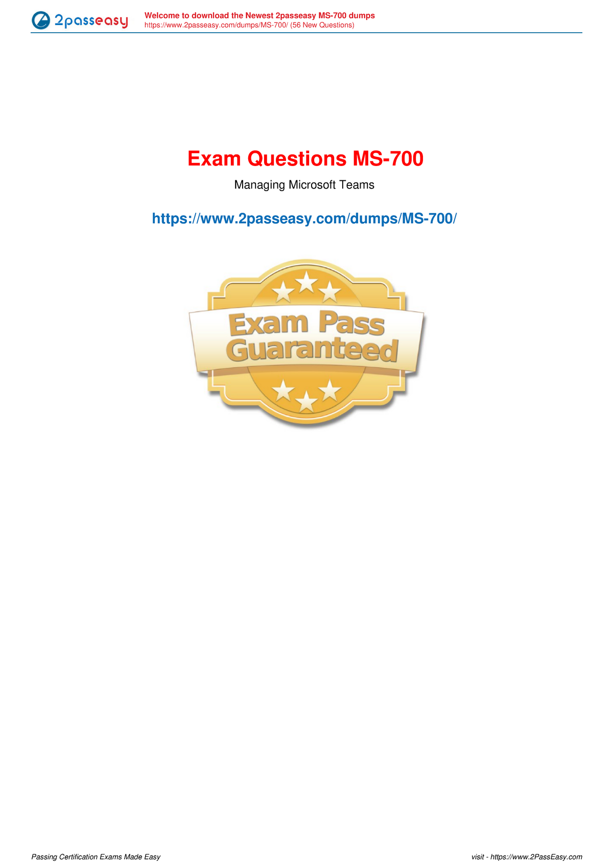 Study Guide MS-700 Pdf - Microsoft MS-700 Exam Introduction