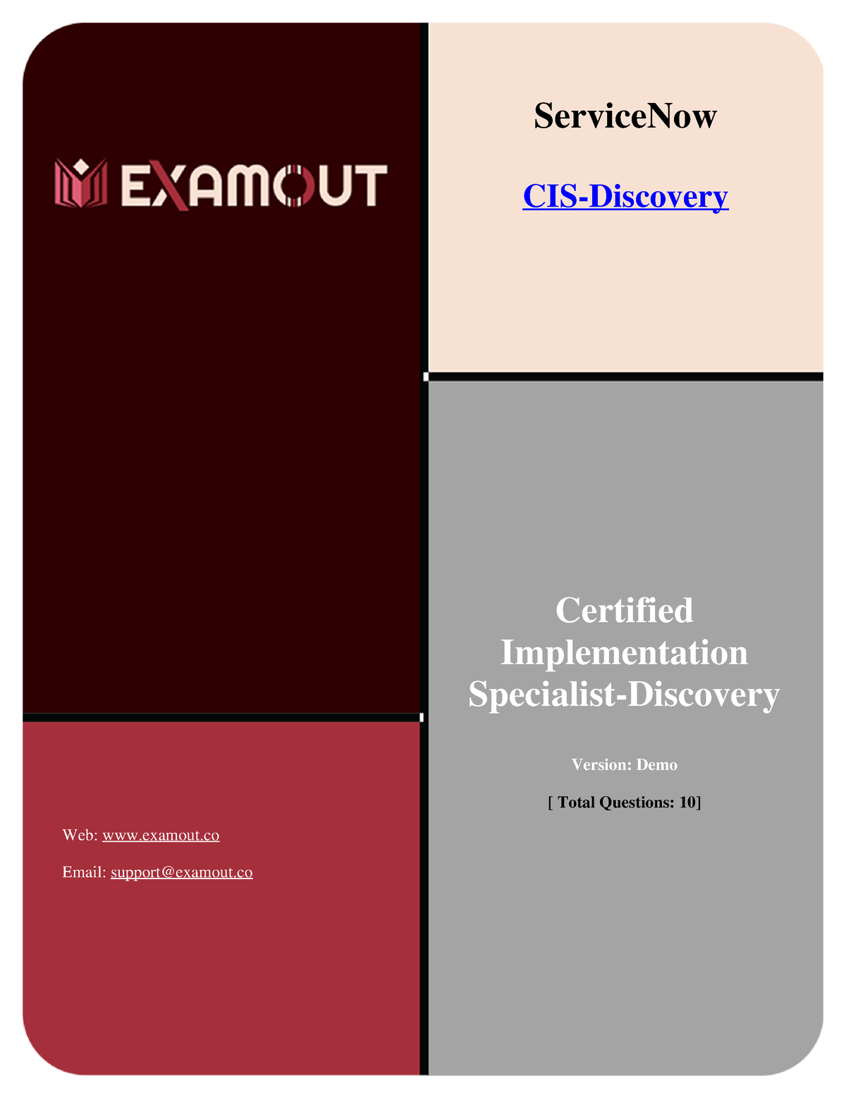 Sample CIS-Discovery Questions Answers & ServiceNow Reliable CIS-Discovery Test Braindumps