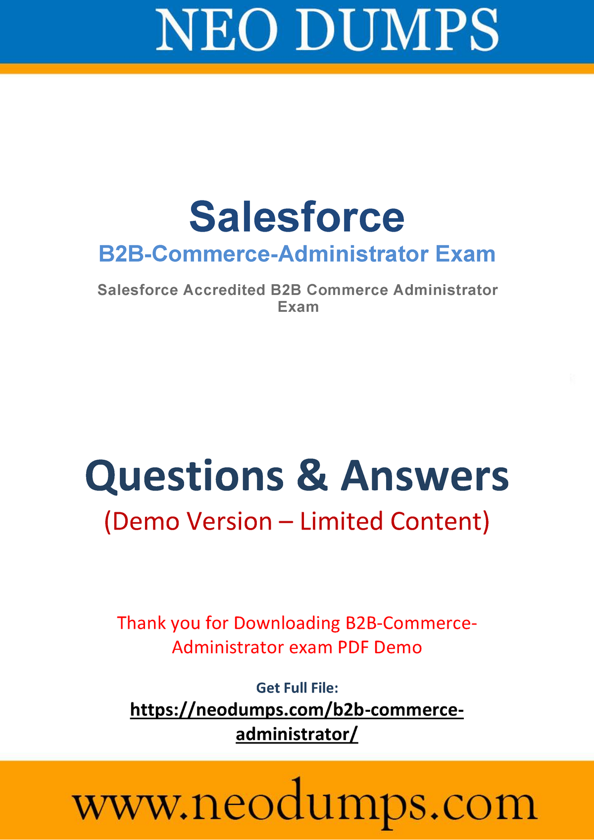 Salesforce Intereactive B2B-Commerce-Administrator Testing Engine, PDF B2B-Commerce-Administrator Cram Exam