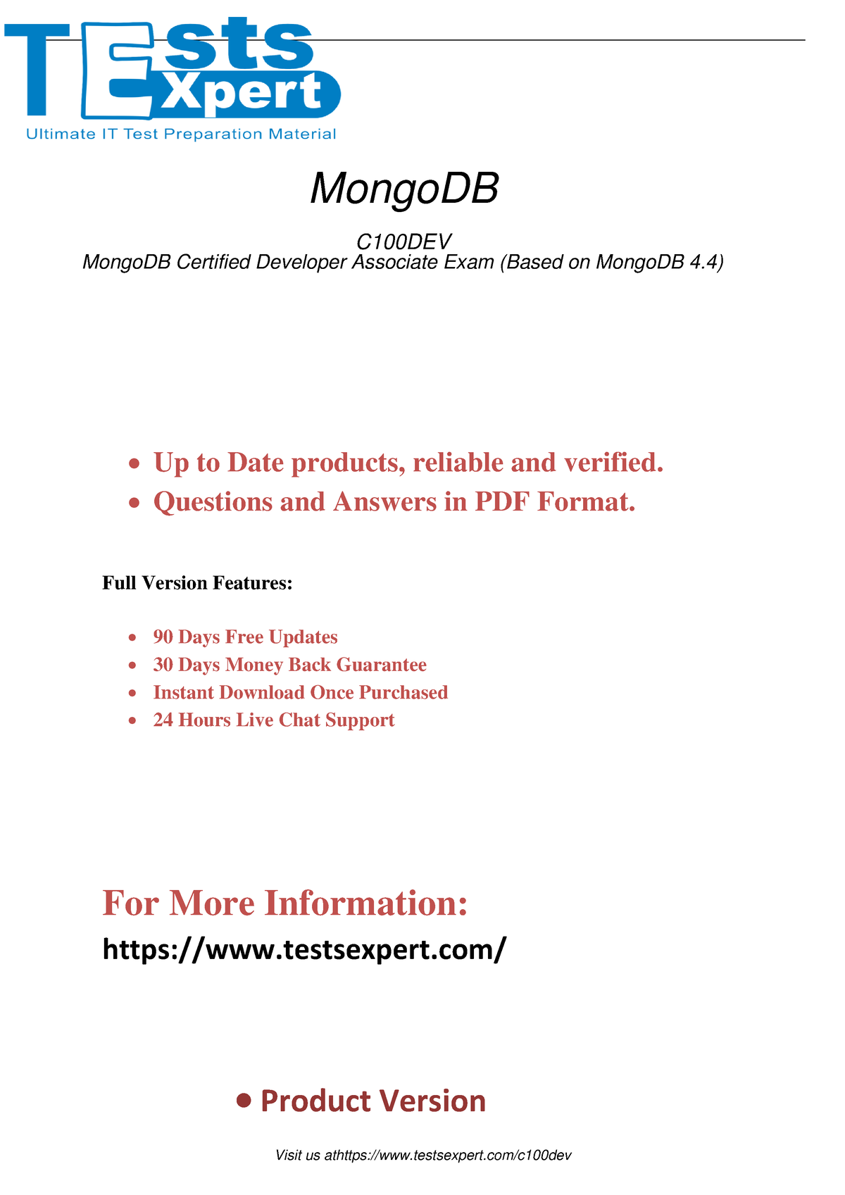 MongoDB Valid C100DEV Exam Discount, Latest C100DEV Exam Papers