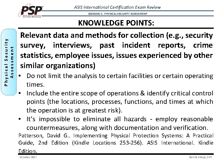 PSP Valid Dumps Questions & ASIS PSP Valid Dumps Ppt