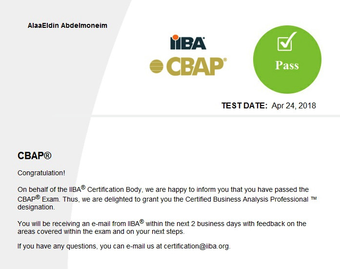 IIBA Latest CBAP Exam Duration - New CBAP Exam Format