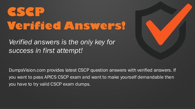 CSCP Instant Access - APICS Free CSCP Dumps, Valid CSCP Exam Pass4sure