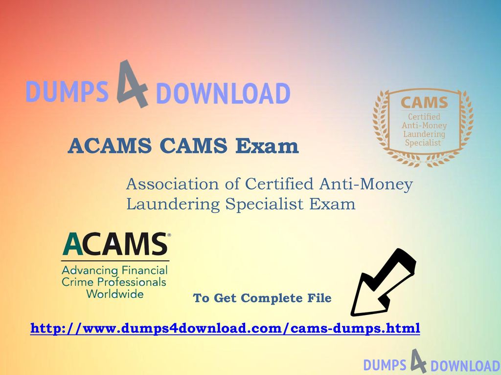 CAMS Valid Dumps - Latest Braindumps CAMS Ebook, New Certified Anti-Money Laundering Specialists Exam Discount